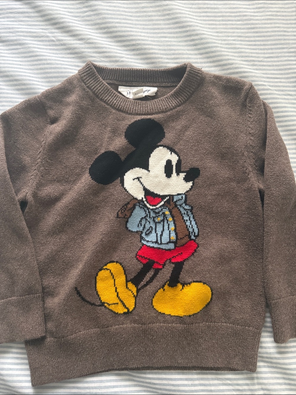 GAP Brown Mickey Mouse Sweater. 3T
